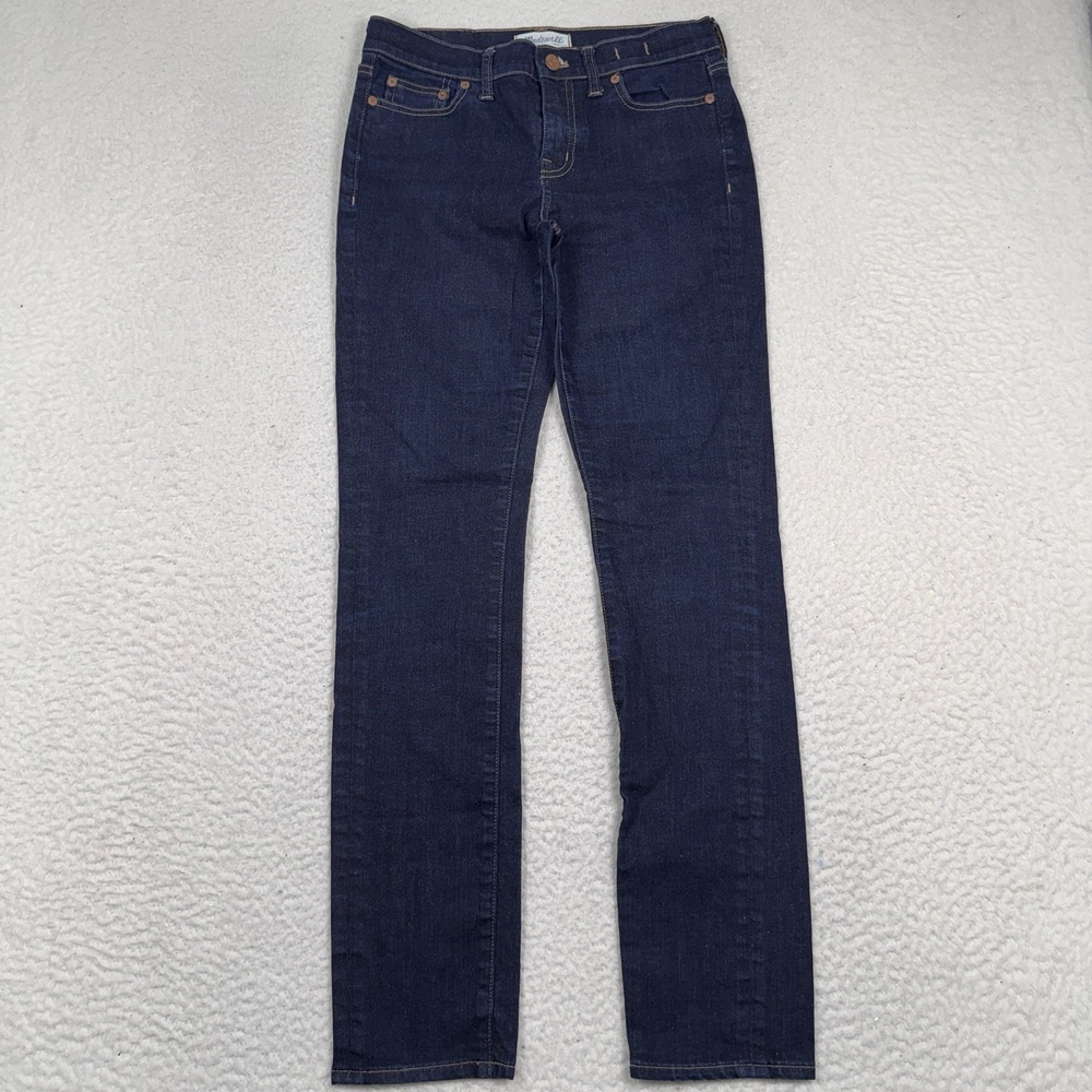 Madewell 'Alley' Straight Jean Women's Size 27 Dark Wash 27x30.5 EUC